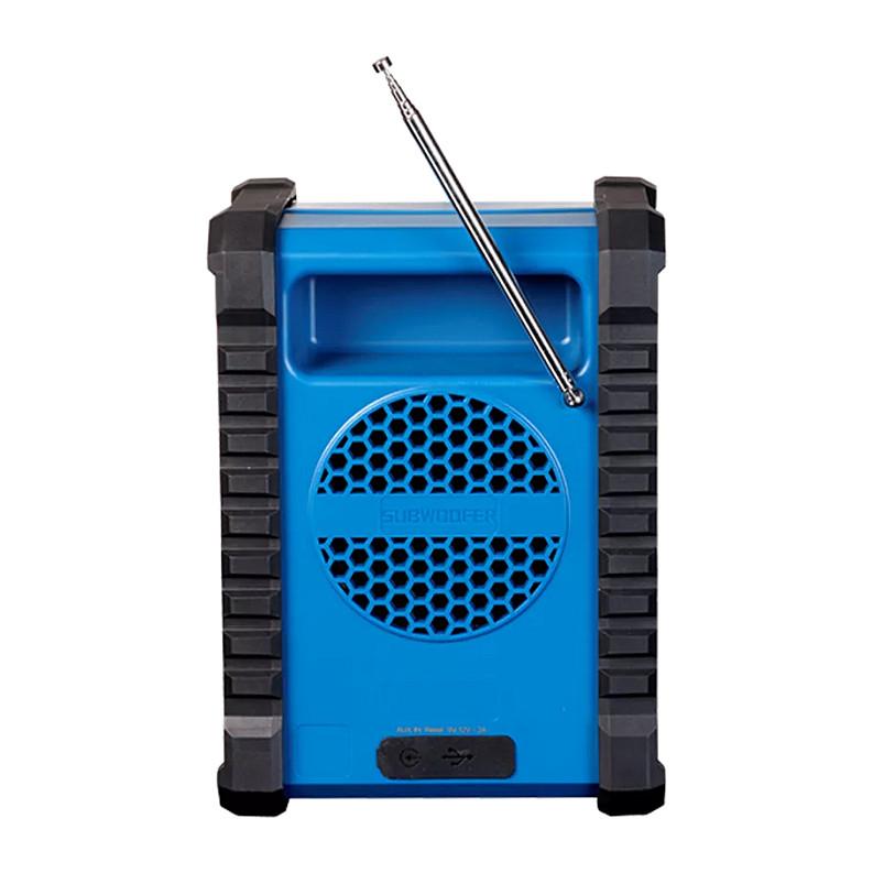Radio Denver WRD-60, DAB+, FM, Bluetooth, 10W, IP54 - Blu/Zezë - 4