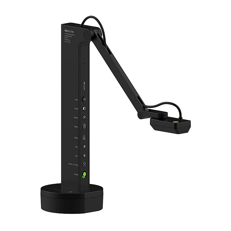 Kamerë Dokumentesh IPEVO VZ-X ULTRA / Sony 13MP CMOS / 4K / Autofocus / 4x Digital Zoom / USB-C / HDMI / Wi-Fi / AI Noise Reduction - Zezë - 2
