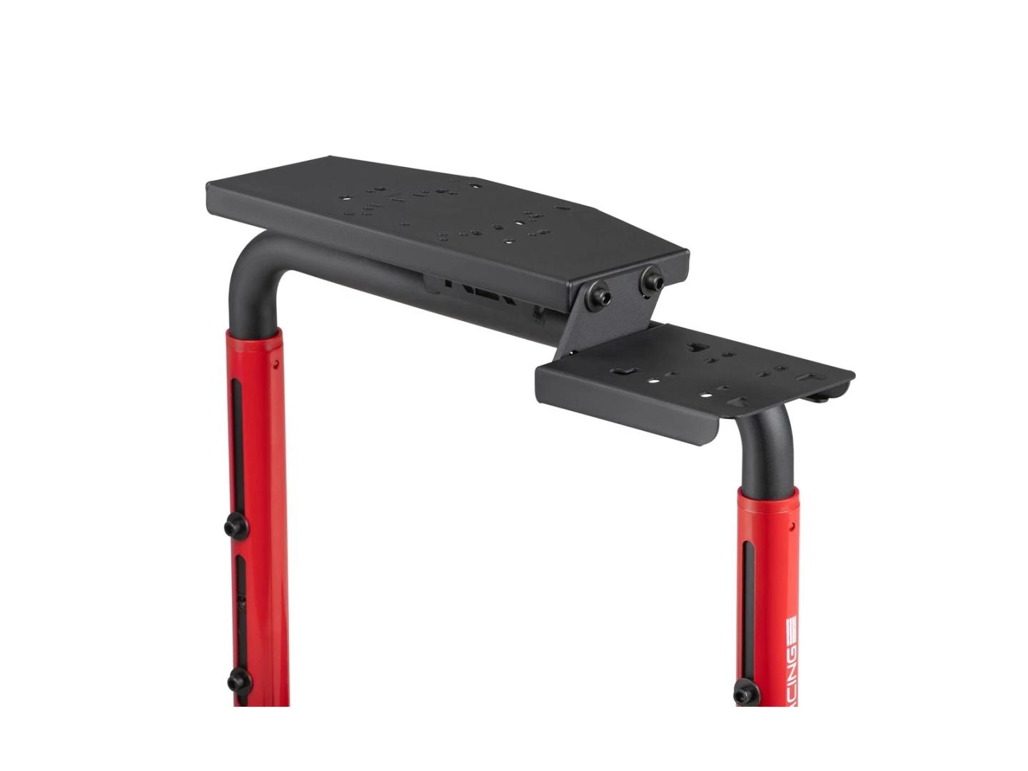 Mbajtëse për Timon Next Level Racing Wheel Stand Lite 2.0 / Për Timon, Pedale & Shifter / E Palosshme / NLR-S040 – Zezë/Kuqe - 2