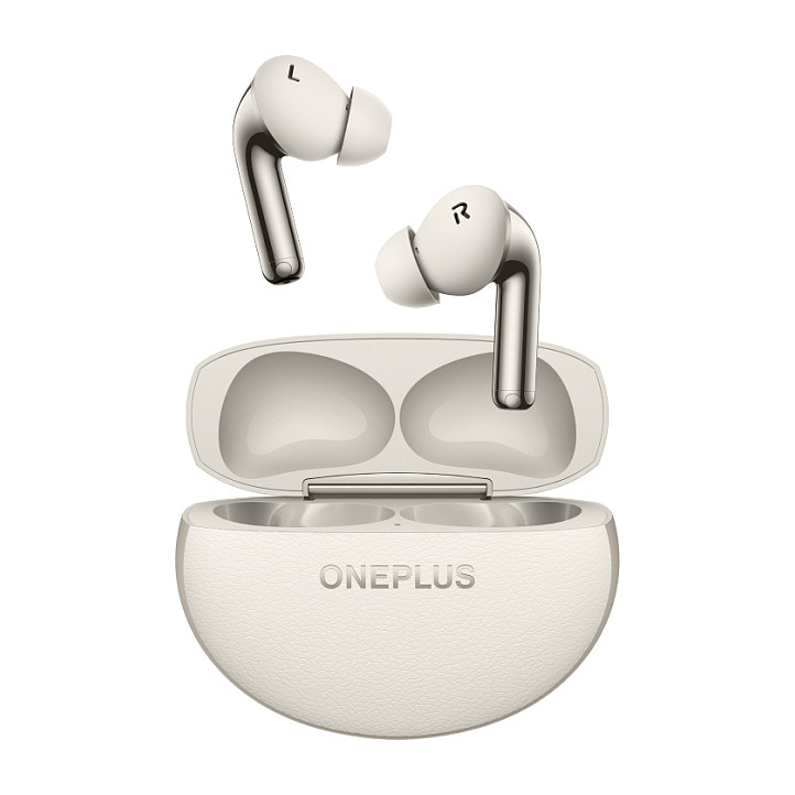 Kufje pa kabllo OnePlus Buds Pro 3 / TWS / Bluetooth 5.4 / 11mm + 6mm / ANC / Hi-Res Audio / Mikrofon - Krem - 3