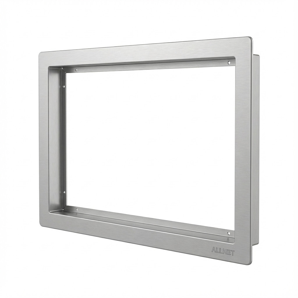 Aksesorë për tablet Accessories for ALLNET Touch Display Tablet 18-inch – Wall-mount installation frame for flush or hollow-wall mounting, surface-mounted - 1