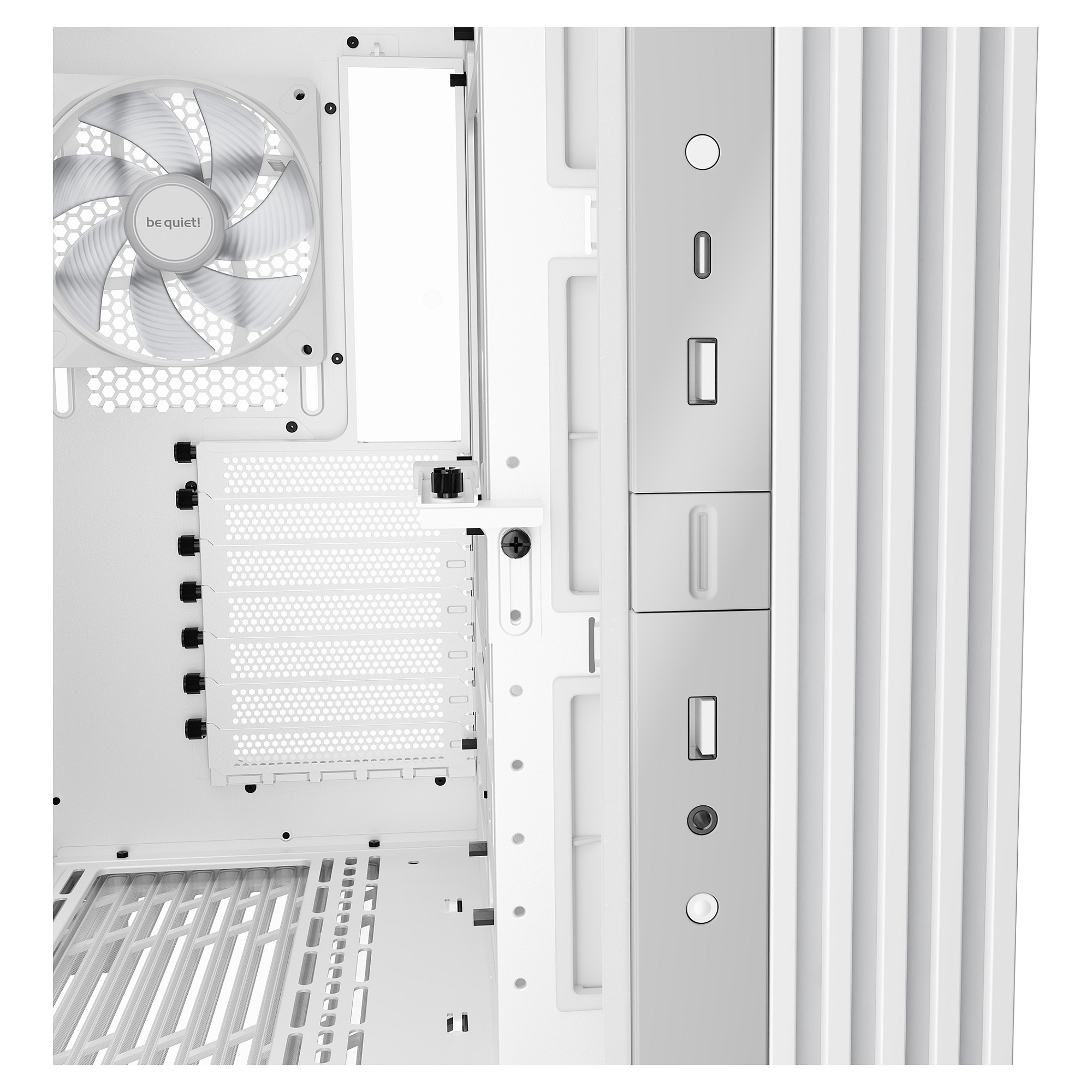 Kasë Be Quiet! Light Base 600 LX -Bardhë - 6
