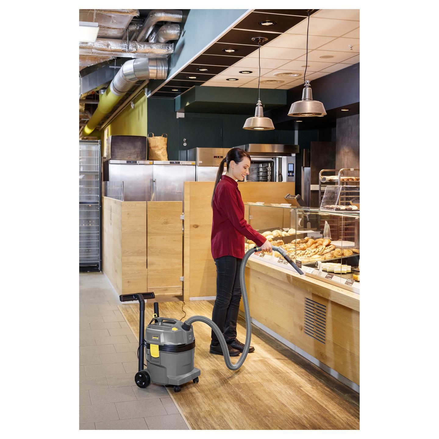 Fshesë me Vakum Kärcher NT 22/1 Ap L / 1300W / 22L / Dry & Wet – Gri/Zezë - 3
