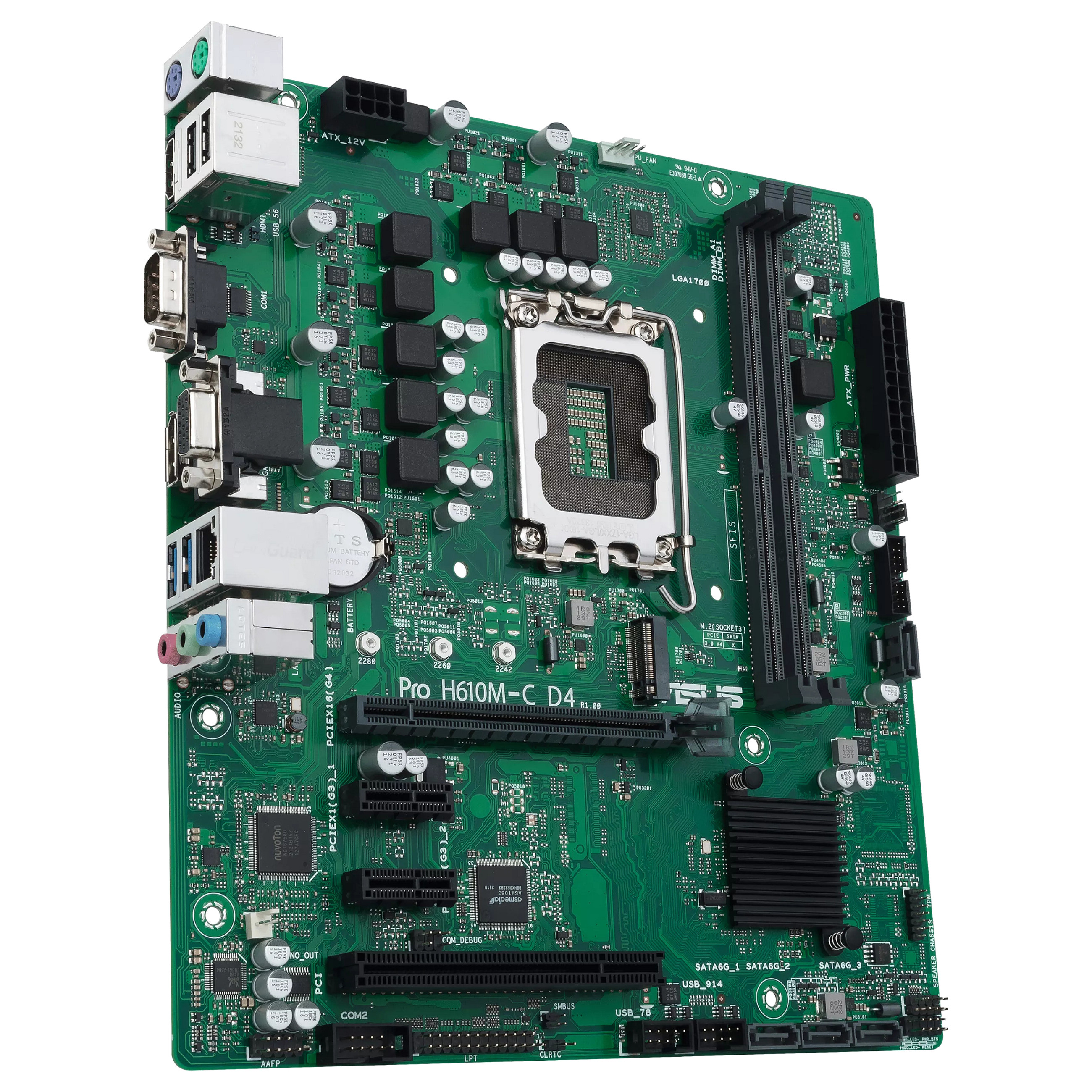 Pllakë Amë ASUS PRO H610M-C-CSM DDR4 - 4