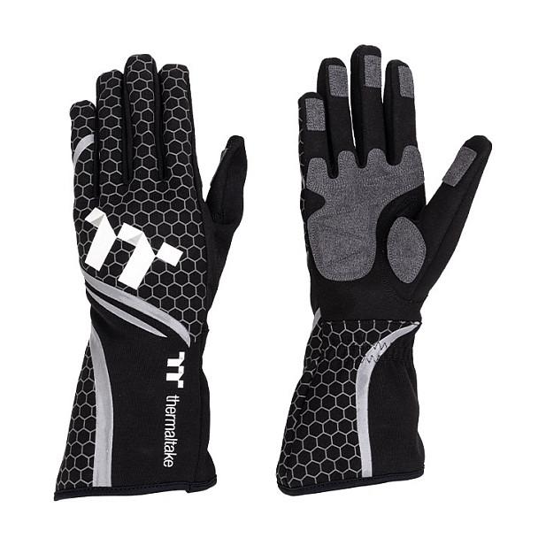 Aksesor Doreza për sim-racing Thermaltake Sim Gloves (M) - Zezë - 1