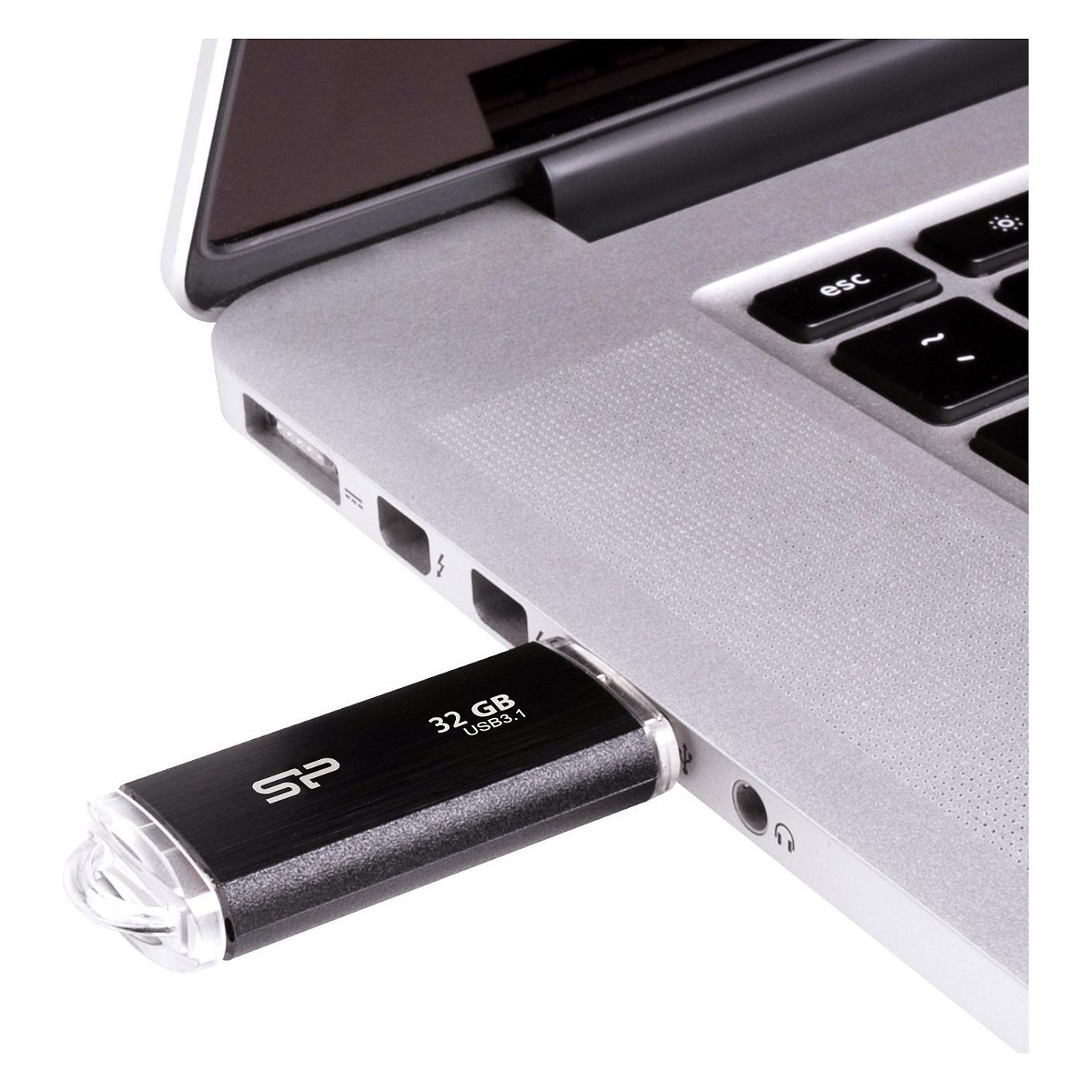 USB Flash Drive Silicon Power Blaze B02, 32GB, USB Type-A, USB 3.2 Gen 1 - Zezë - 11