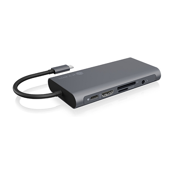 Docking Station ICY BOX IB‑DK4040‑CPD / 10‑in‑1 / PD 100W / 3xUSB-A / 1xUSB-C / 1xHDMI / 1xVGA – Zezë - 9