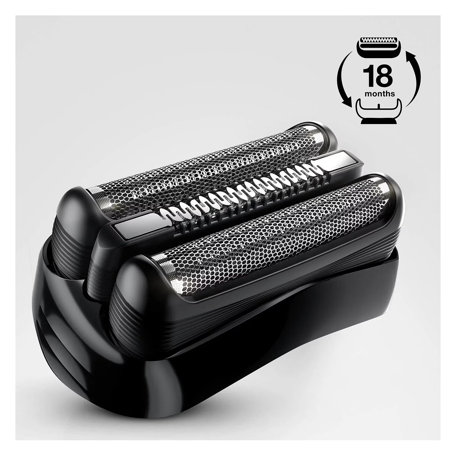 Kokë zëvendësuese për makinë e rrojës Braun Series 3 21B / 3 Tehe / 18 Muaj – Zezë - 2