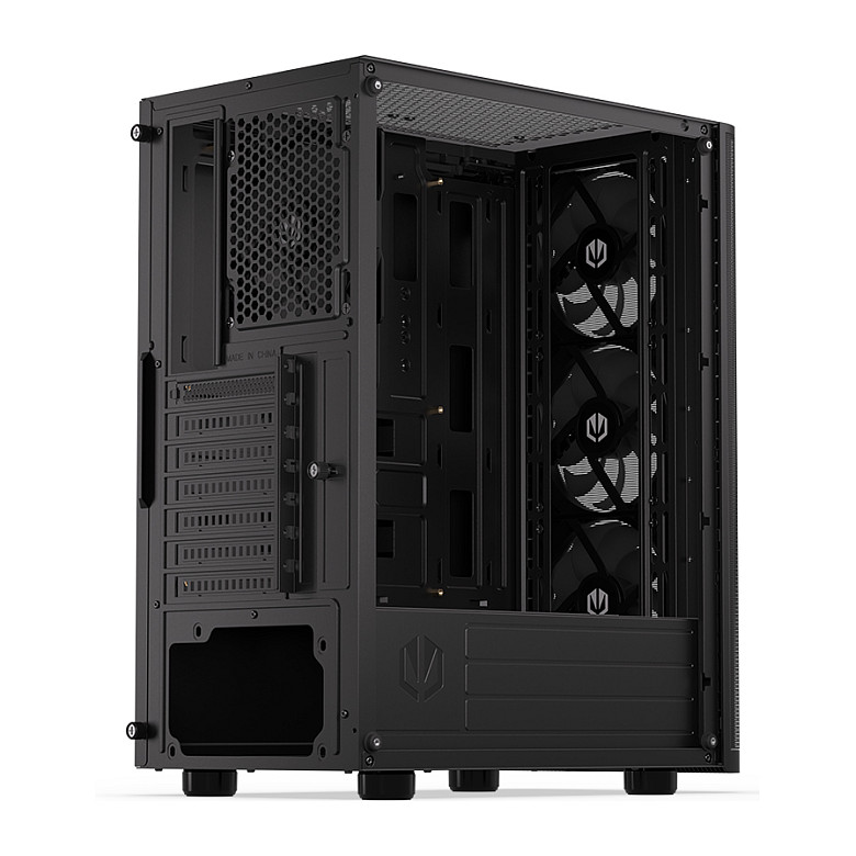 Kasë PC ENDORFY Ventum 200 ARGB / Midi Tower / ATX / 3x 120mm + 1x 120mm ARGB Fan / Tempered Glass - Zezë - 18