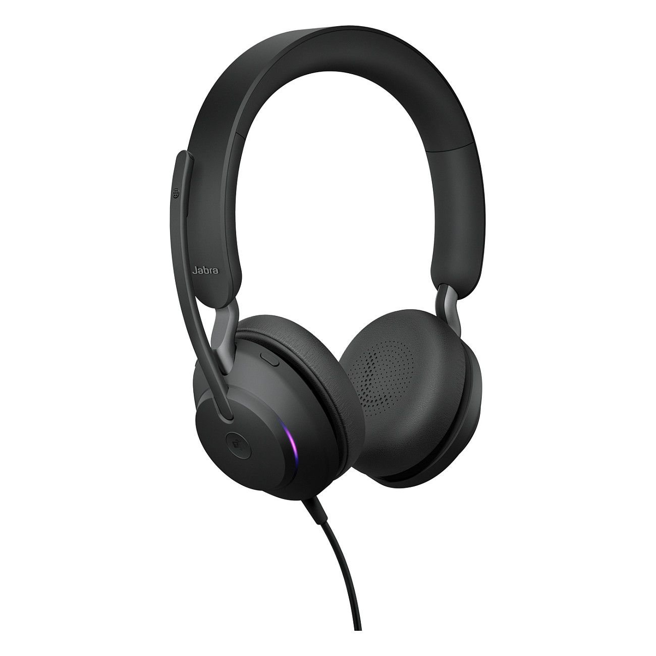 Jabra Evolve2 40 SE – Headset Stereo On-Ear, USB-C/USB-A, MS, 40mm, Noise Cancelling – E Zezë