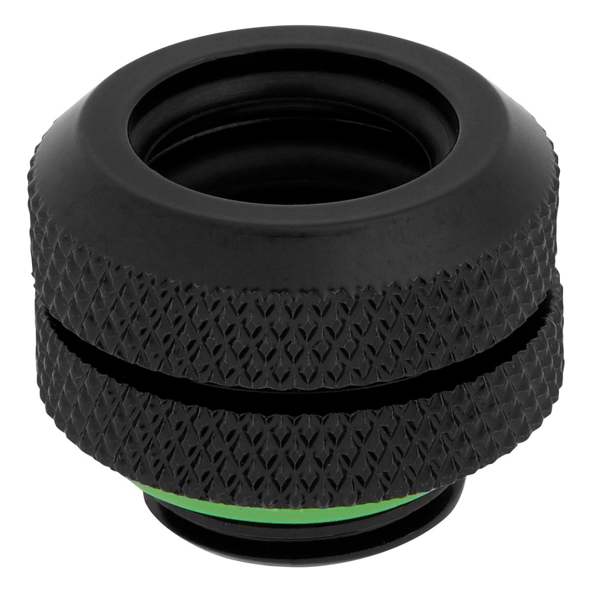 Aksesor për Ftohës Corsair Hydro X Series XF Hardline Fitting / 12mm OD / G1/4" BSPP / 4 copë / Custom Watercooling – Zezë - 1