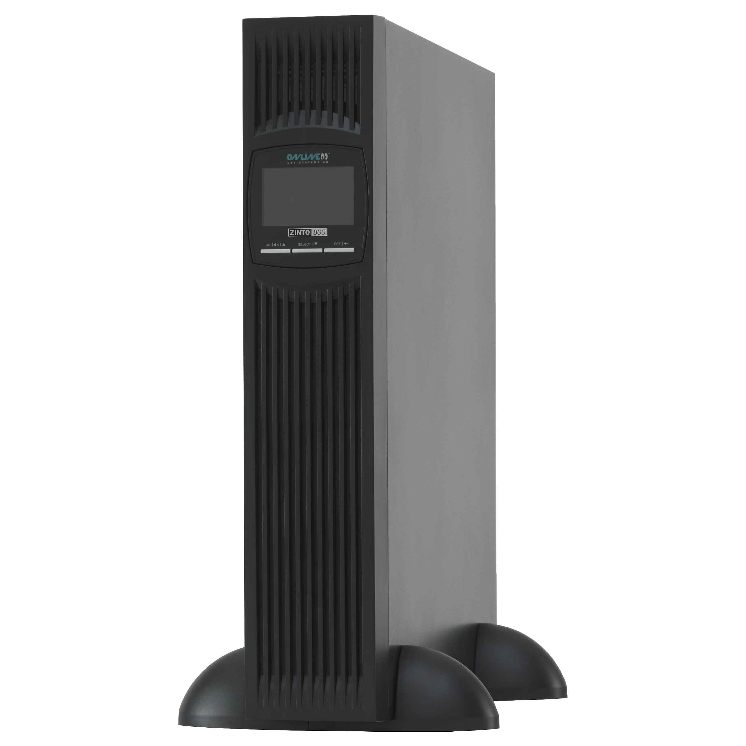 ZINTO Z800 – 800VA 720W Line-Interactive UPS with Advanced Buck & Boost Voltage Regulation, LCD Display, USB/RS232 Management & 8x IEC Outputs – Professional Rack/Tower UPS for IT & Server Protection