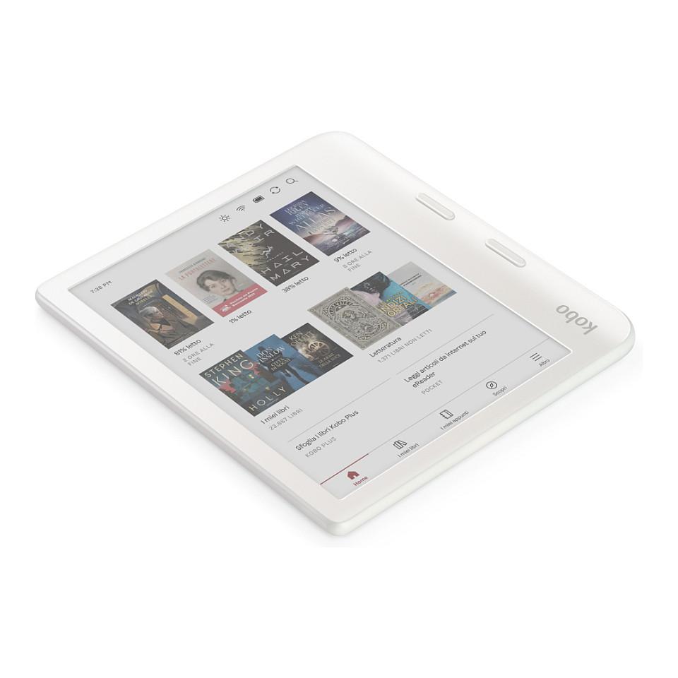 E‑Book Kobo Libra Colour (N428‑KU‑WH‑K‑CK) 7"/ 32GB - Bardhë - 4