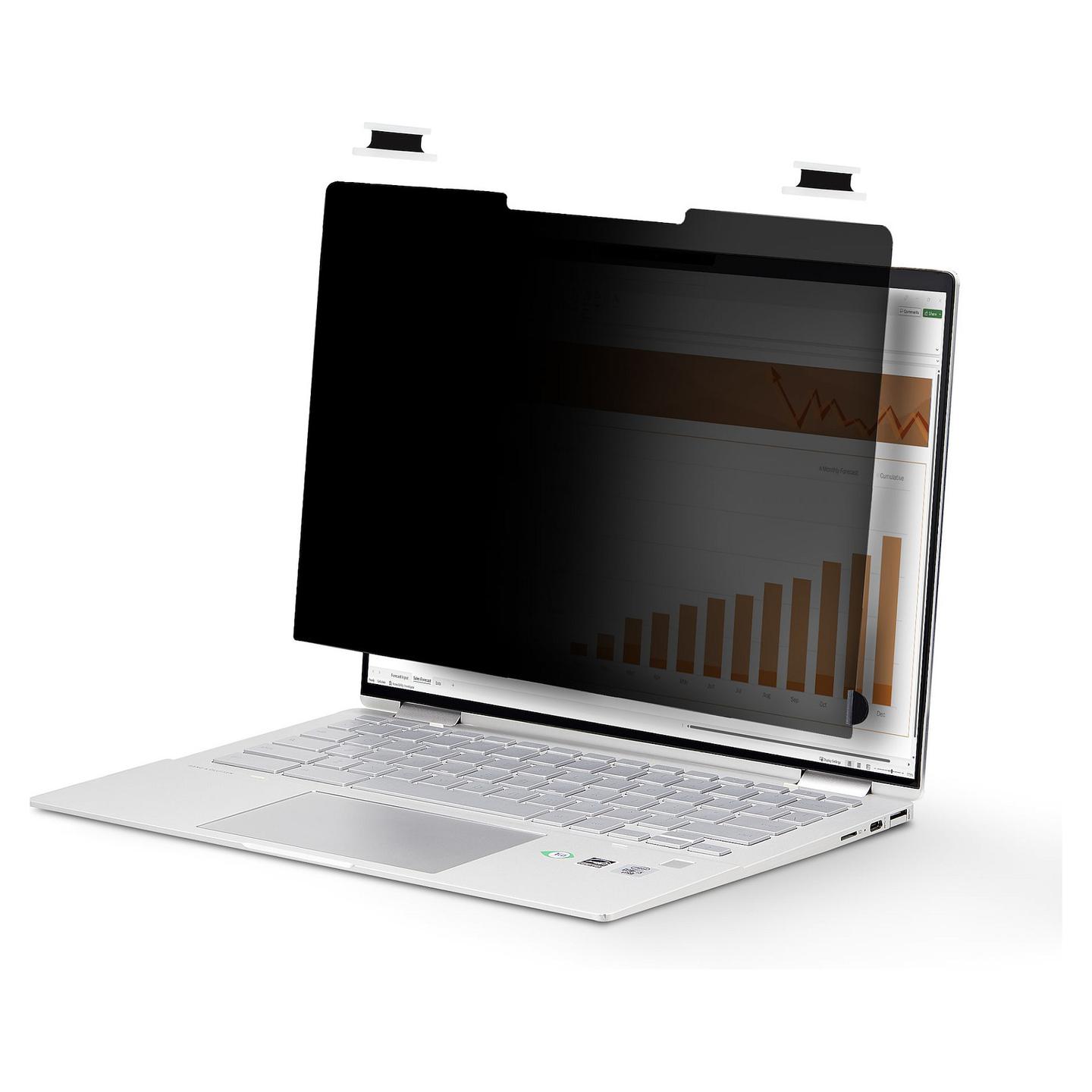 Filtër Privatësie StarTech.com 14LT-PRIVACY-SCREEN, 14", 16:9, Flip-Over, Touch, ±30°, Anti-Glare - Zezë - 1