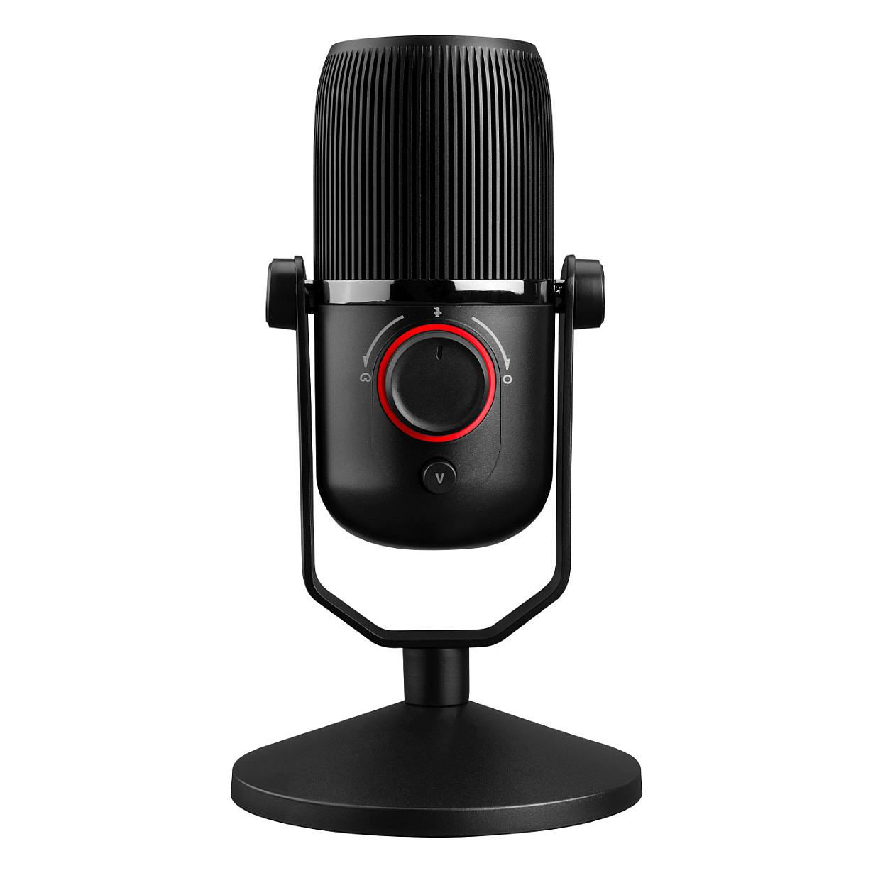 Mikrofon Thronmax Mdrill Zero M4 / USB-C / 48 kHz / 16-bit / 2 Kapsula Kondensatori / 2 Mënyra Regjistrimi / RGB - Zezë - 2