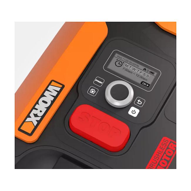 Kositëse Robotike WORX Landroid M500 Plus WR165E, deri në 500m², 18cm, 30–60mm, 20V, 2Ah - Zezë/Portokalli - 7