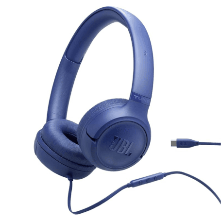 Kufje me kabllo JBL Tune 530C / Over-Ear / USB-C / Hi-Res Audio / Mikrofon – Blu
