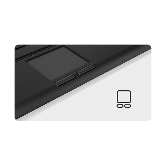 Tastierë me kabllo KeySonic KSK-5211ELU / USB / Tenkeyless / QWERTZ / German / 80 Çelësa / LED - Zezë - 2