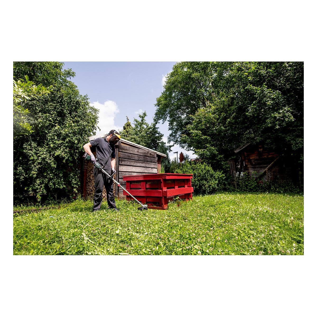 Kositëse Bari me Bateri Metabo RTD 18 LTX BL 30, 18V, Brushless, 30cm, 6500rpm - Zezë - 4
