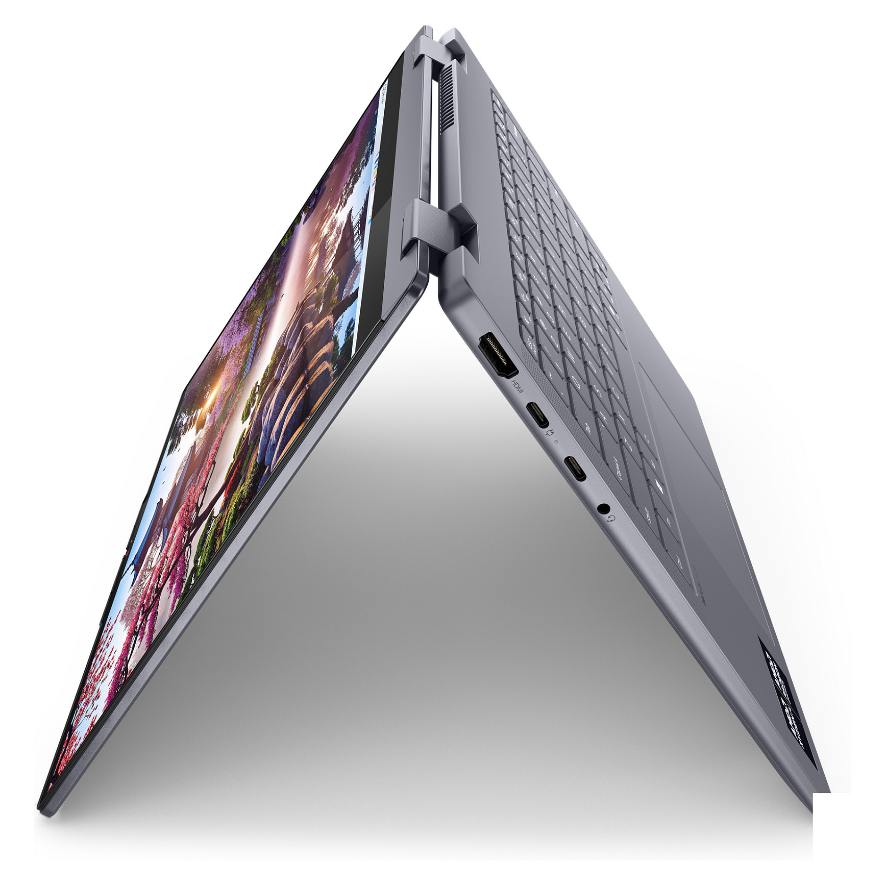 Laptop Lenovo IdeaPad 5 2-in-1 14AKP10 83KT0025GE / Ryzen AI 7 350 / 16GB LPDDR5 / 512GB / 14" WUXGA OLED Touch / AMD Radeon 860M / DE  - Gri - 16