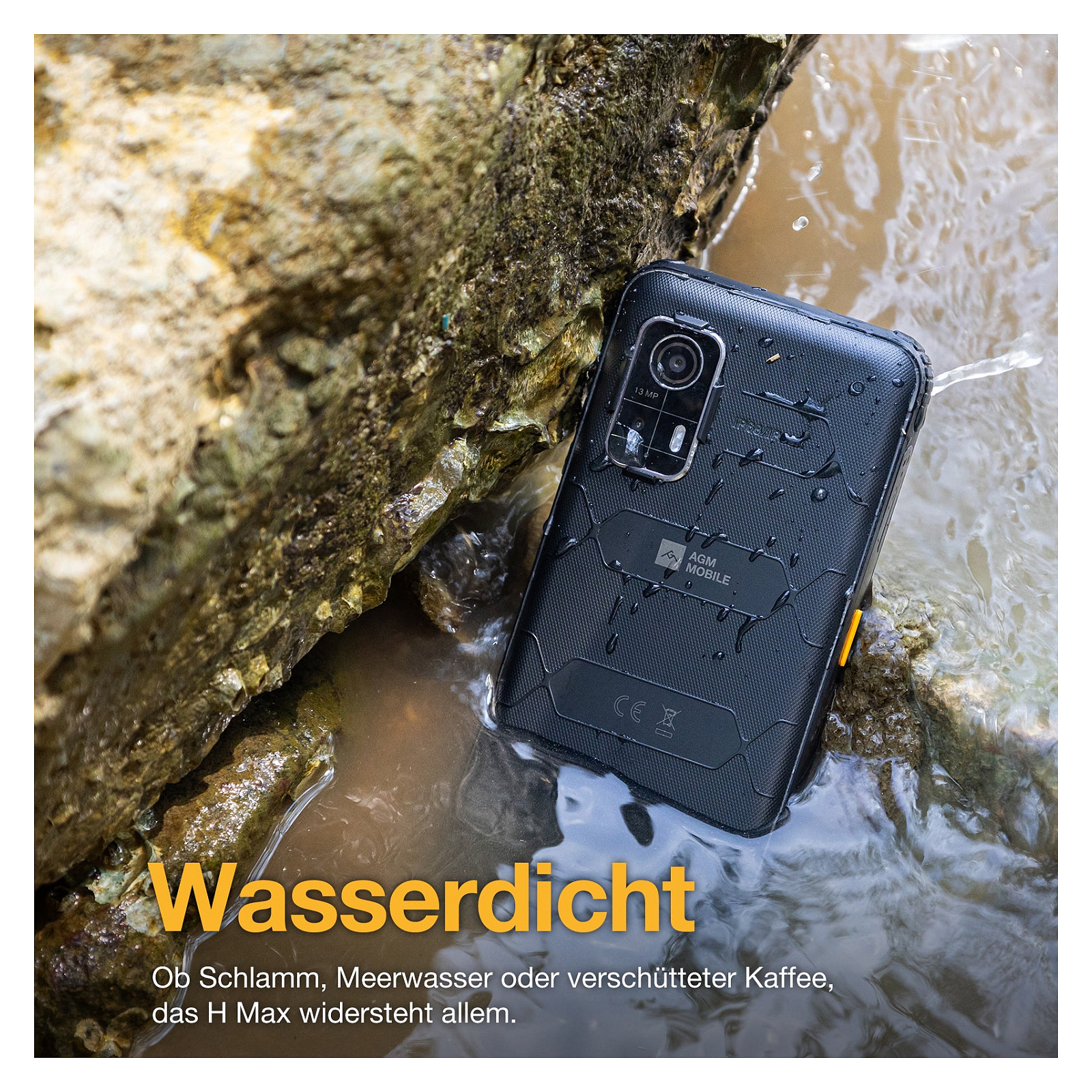 AGM Mobile H MAX Outdoor Rugged Smartphone 4GB / 128GB 4G black - 10