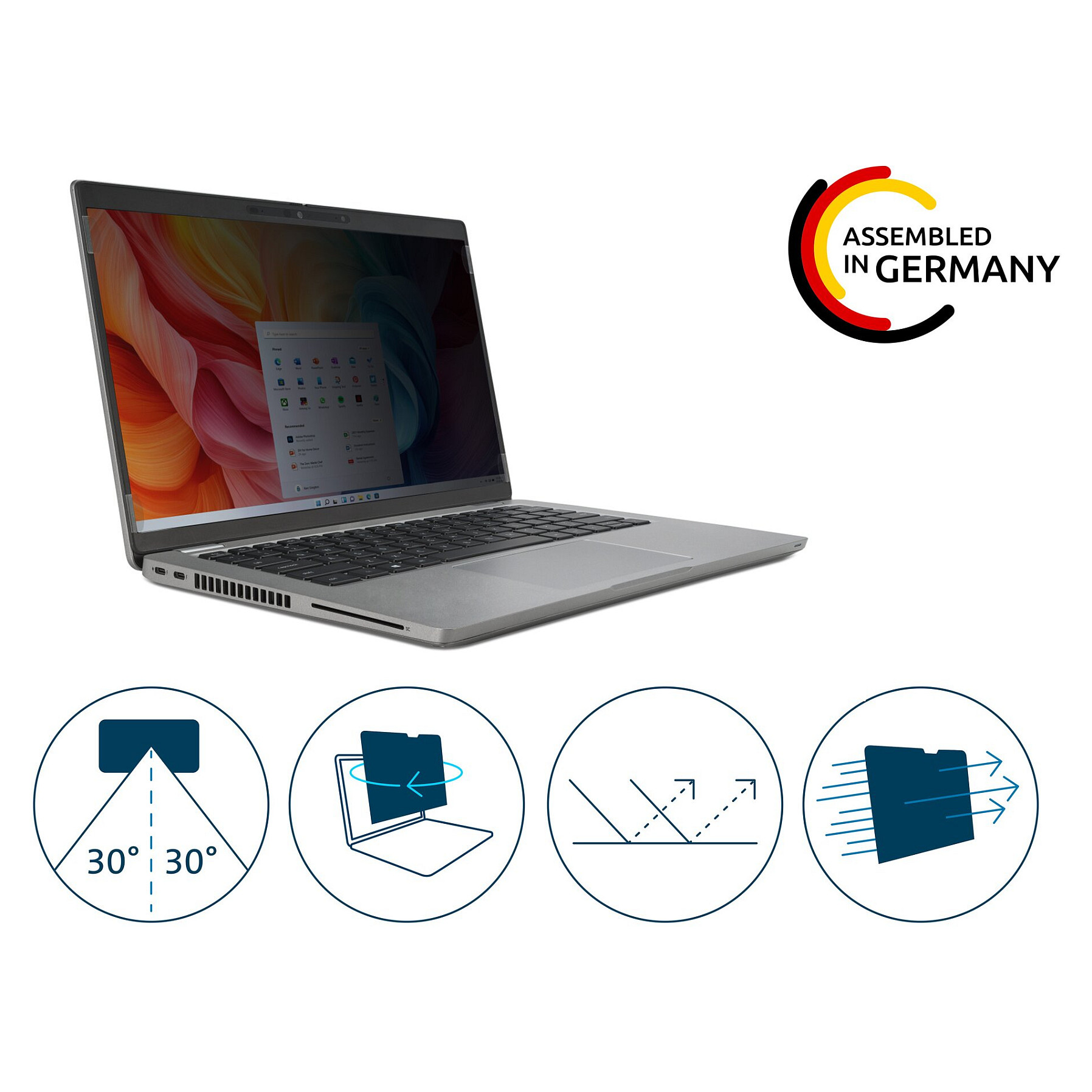 Xham mbrojtës Kensington High Clarity Privacy Screen Filter – 16" - 10