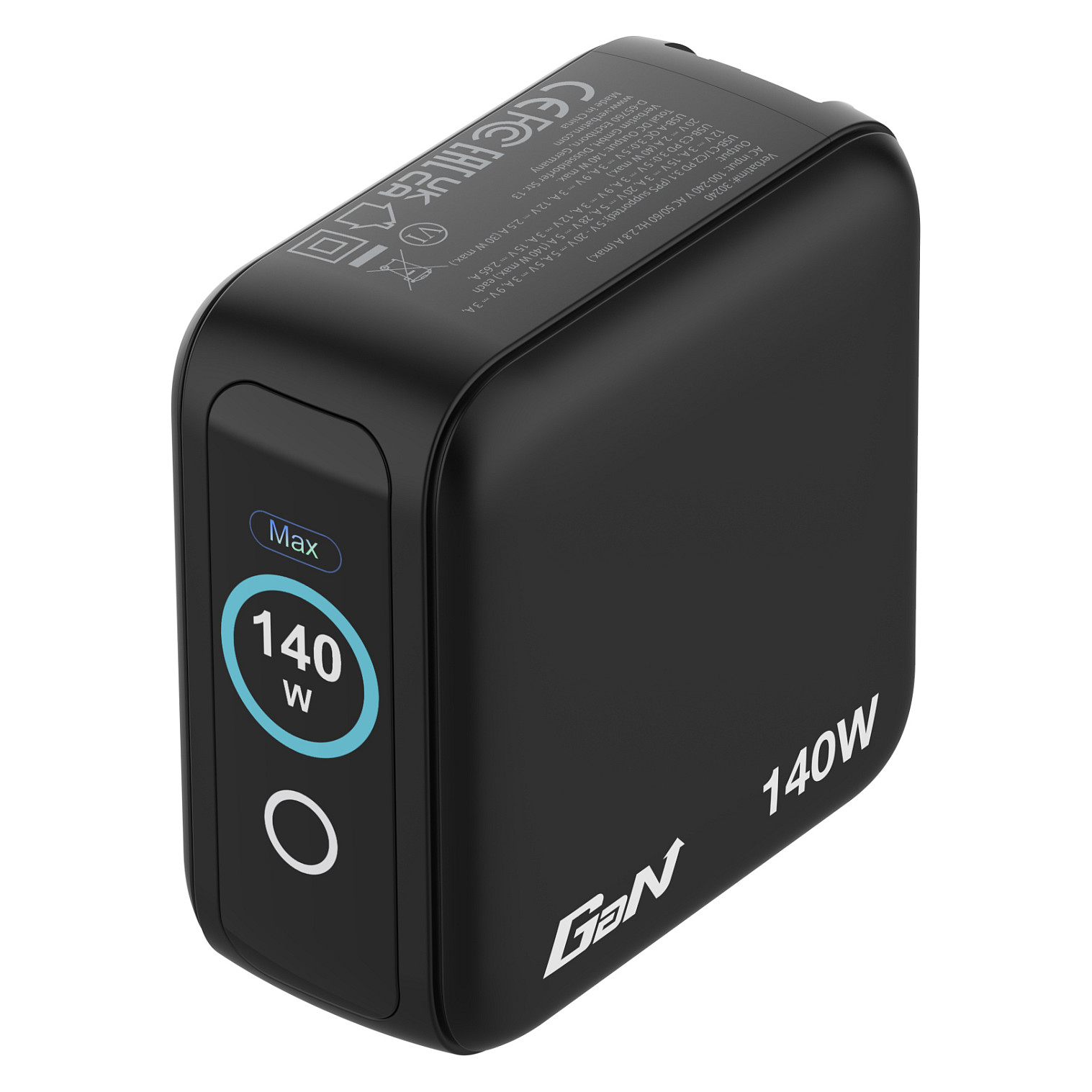 Adapter Verbatim Mini GaN 140W me Ekran - Zezë