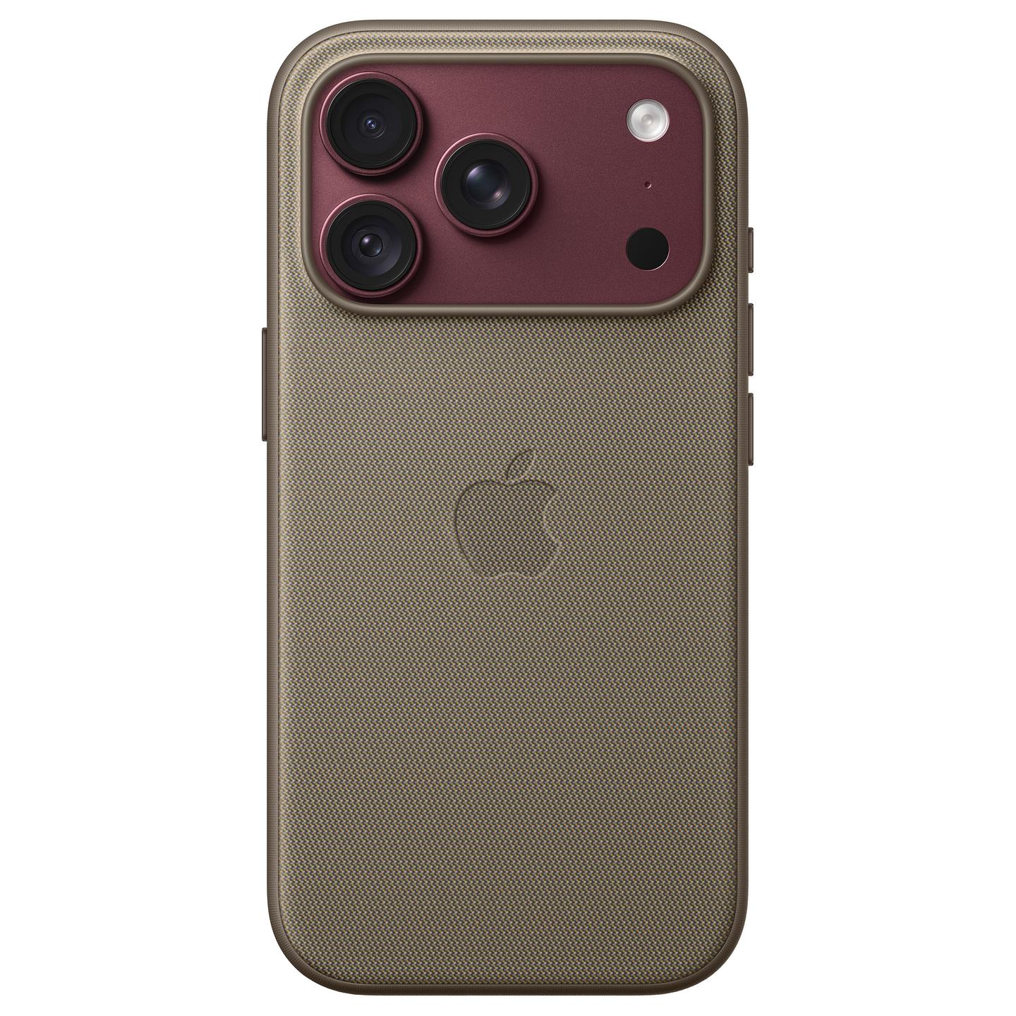 Case për Telefon iPhone 18 Pro me MagSafe, Funktionsgewebe - Gri-kafe - 2