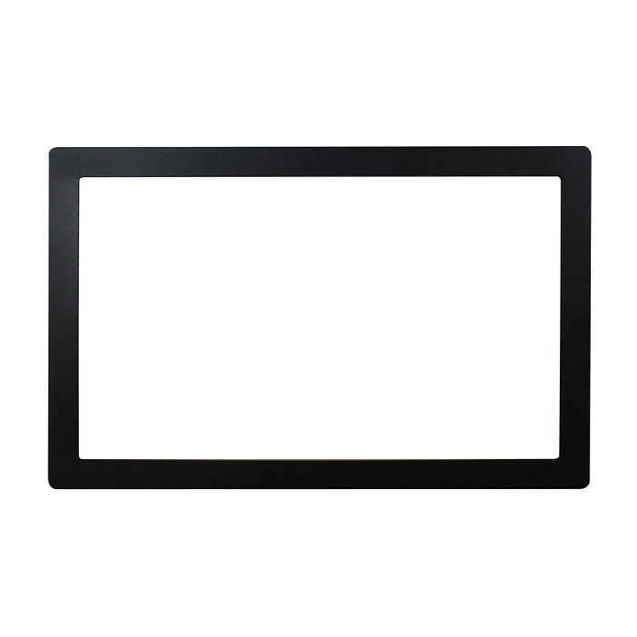 ALLNET 18 Inch Touch Display Tablet Black Narrow Bezel – Slim Mounting Frame Cover for Wall Installation - 1