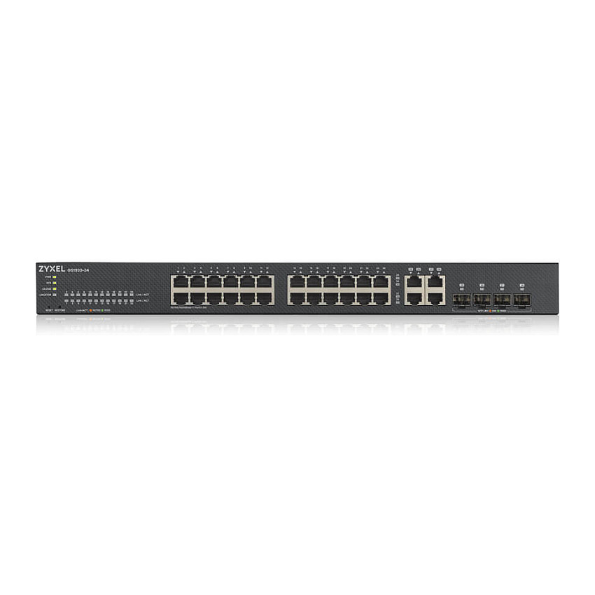 Switch Zyxel GS1920-24V2 M RM, 24+4 porte - 2