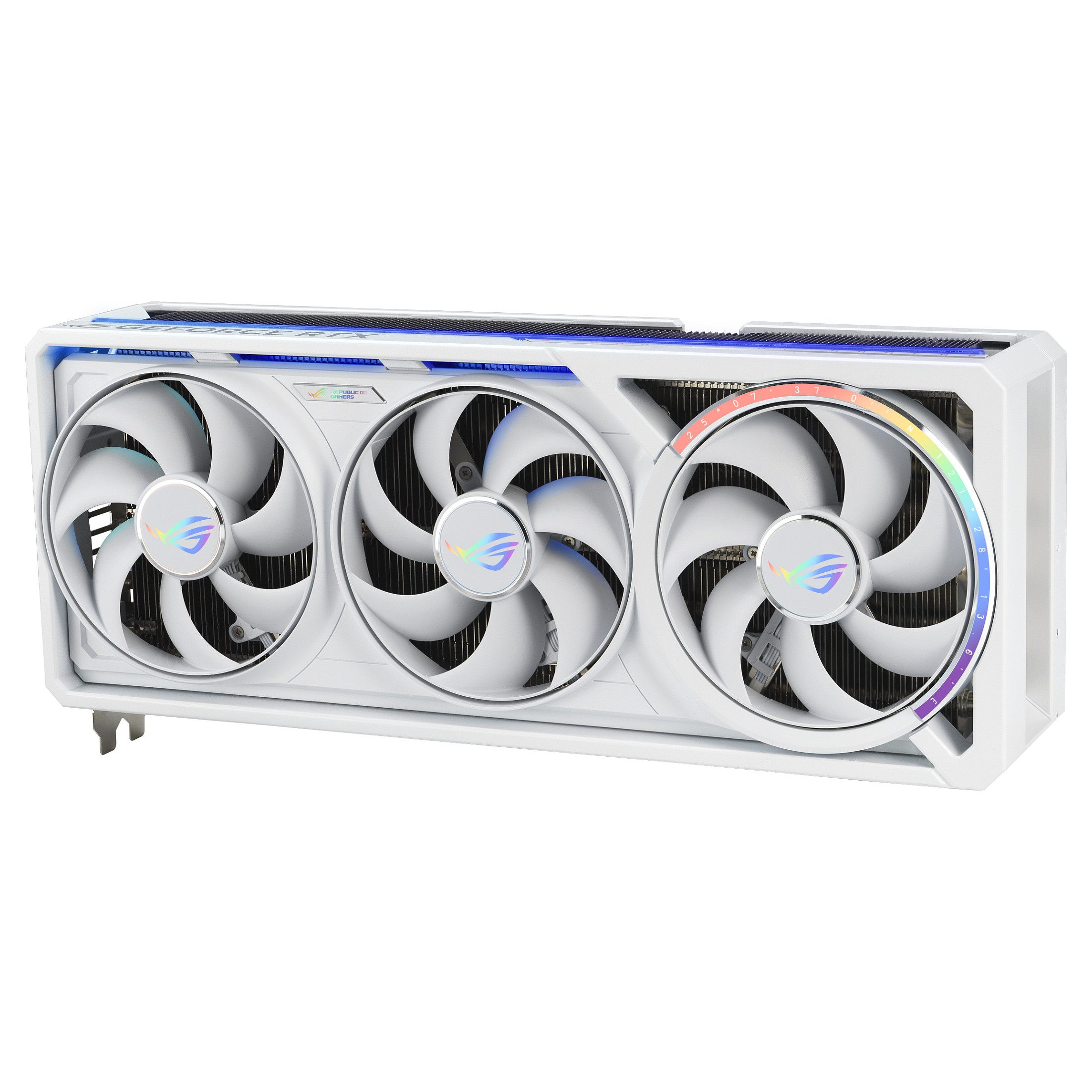 Kartë Grafike NVIDIA ASUS ROG Astral GeForce RTX 5080 OC White Edition / 16GB GDDR7 / PCIe 5.0 / 4 Fan – Bardhë - 12