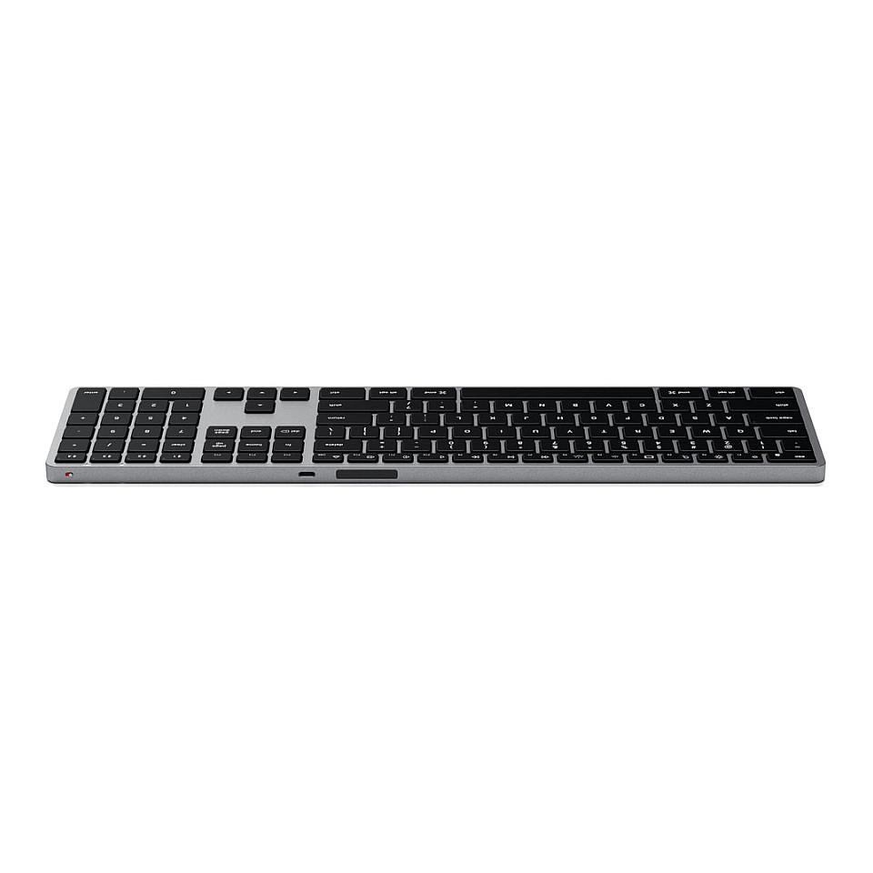 Tastierë Pa kabllo Satechi Slim X3 / Full-Size / QWERTZ Gjerman / Bluetooth / 4 Paisje / USB-C - Zezë/Hiri - 5