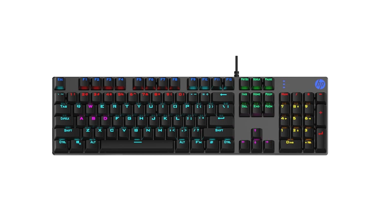 Tastierë Gaming HP GK400F / Mekanike / RGB / E zezë - 6