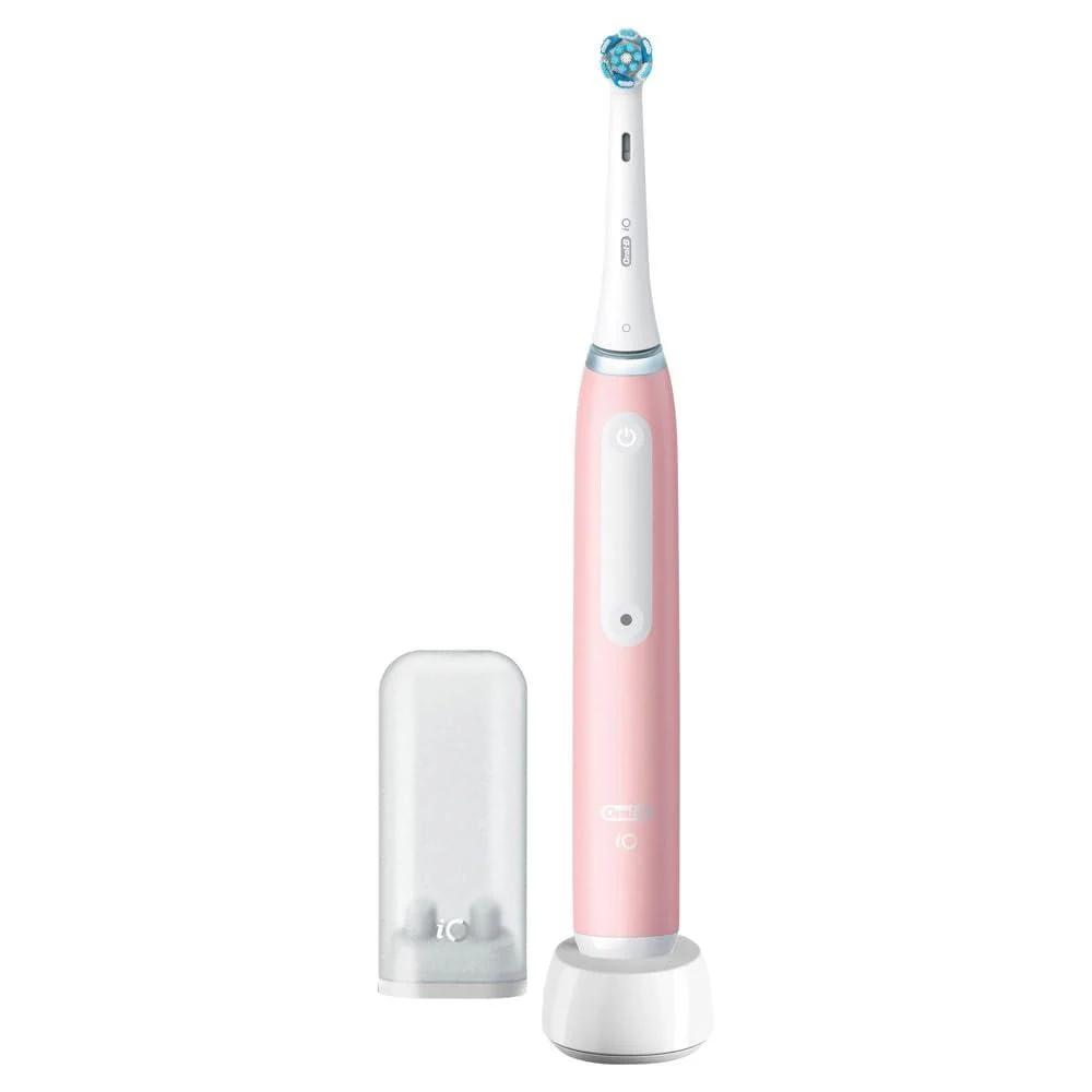 Furçë dhëmbësh elektrike Oral-B Pro Series 1 CrossAction / 3D Cleaning / Timer 2 Min / Pressure Sensor / 3 Mode / Kuti Udhëtimi – Rozë/Bardhë