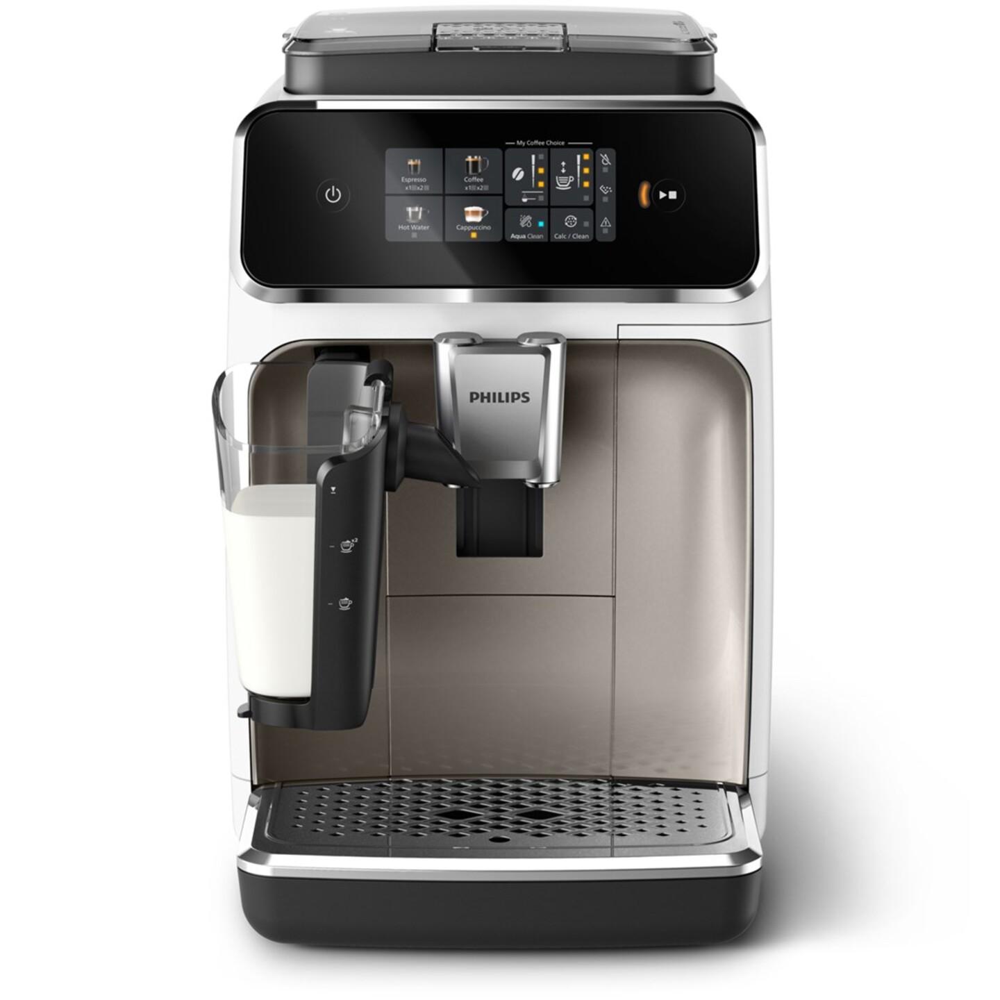 Aparat për Kafe Philips Series 2300 EP2333/40, 1500 W, 15 bar, LatteGo, Rezervuar 1.8 L - Gri/Bardhë - 3