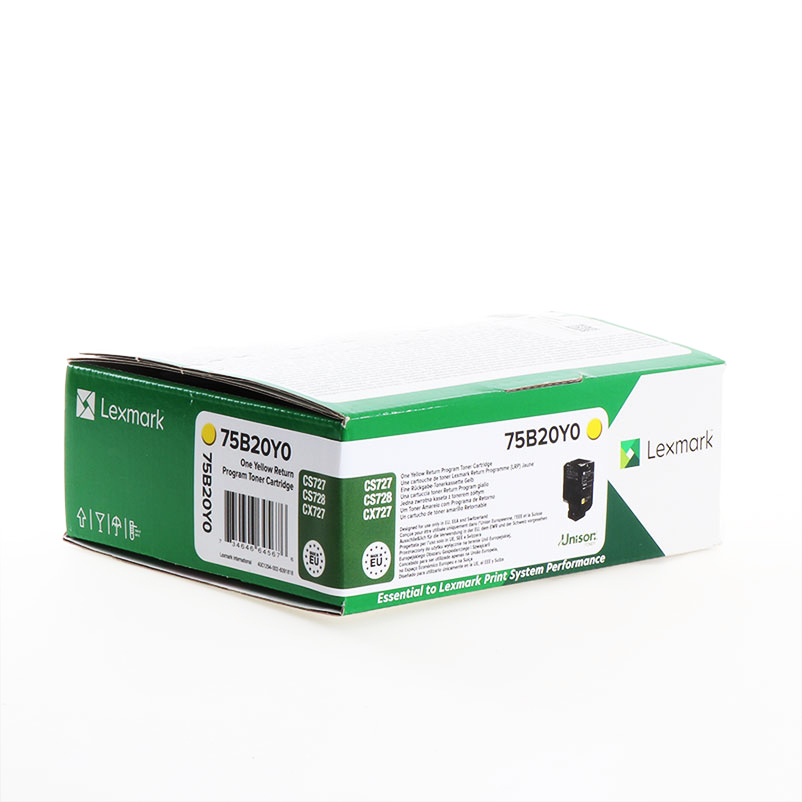 Toner Lexmark 75B20Y0 – Verdhë - 1
