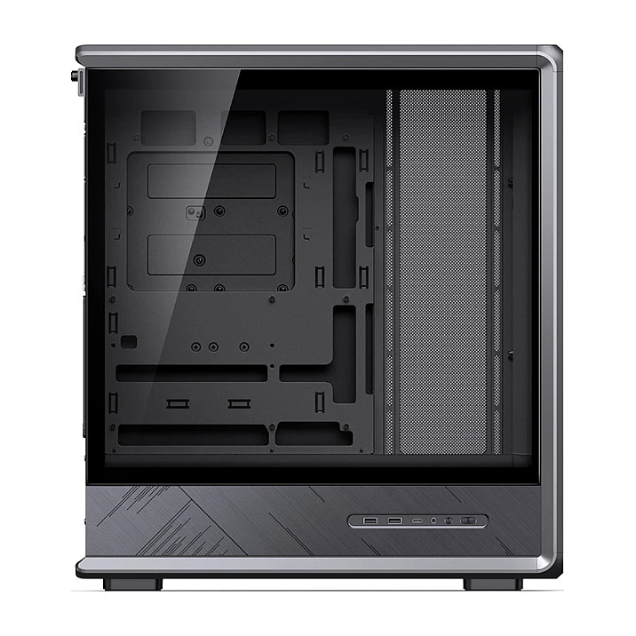 Kasë PC Jonsbo D401 / Midi Tower / ATX / Tempered Glass - Zezë - 18