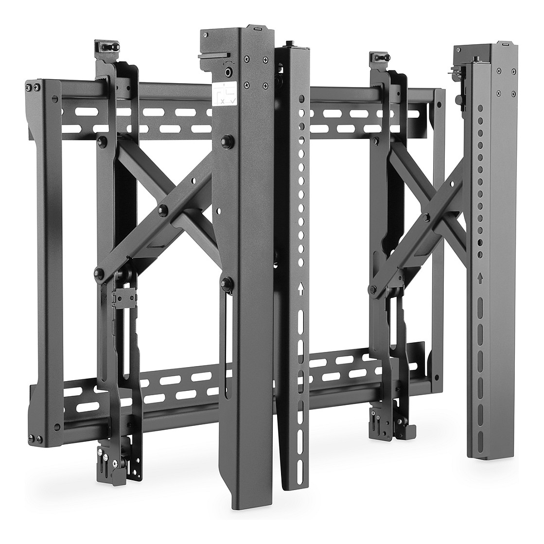Mbajtëse për TV Video wall mount for 45-70" monitors, 70 kg, anti-theft, DIGITUS black DA-90446 - 5