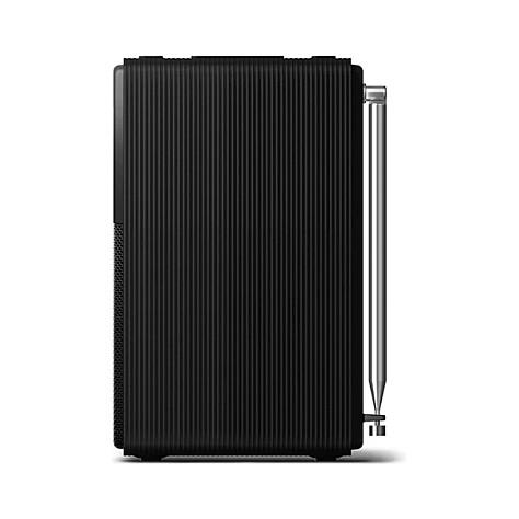 Radio me Orë Philips TAR5100/10, DAB+, FM/RDS, Bluetooth 5.3, Alarm, LCD, 2.5W - Zezë - 6