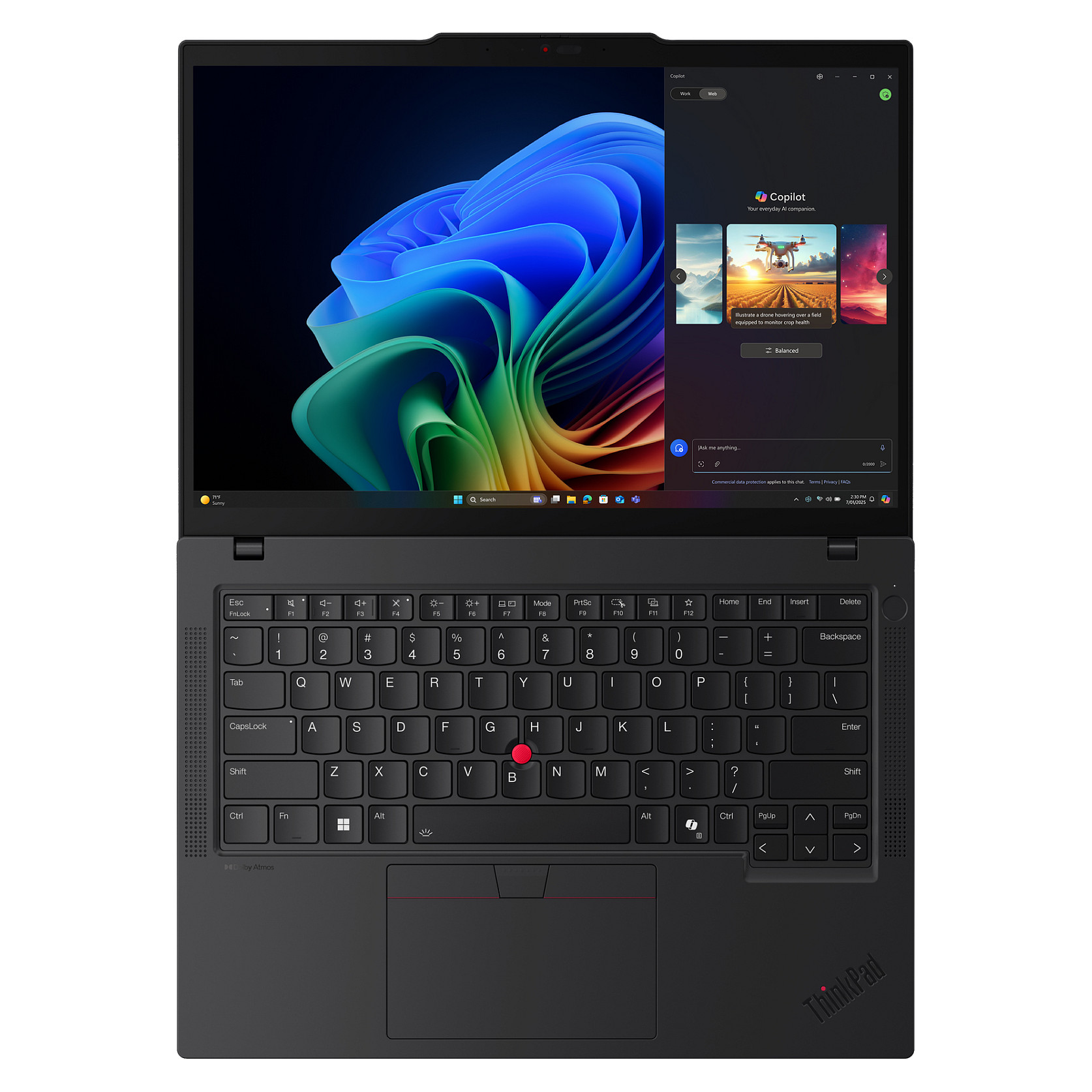 Laptop Lenovo ThinkPad T14 G6 / RYZ7 PRO 350 / 32GB DDR5 / 512GB / 14" WUXGA IPS AG 60Hz / AMD Radeon 860M / DE - Zezë - 13