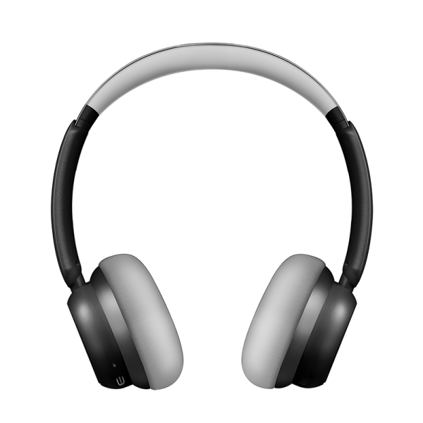 Kufje pa kabllo LogiLink AuraSolo BT0072 / Over-Ear / Bluetooth 6.0 / ANC / 40 mm / 20 orë / 3.5 mm AUX – Zezë