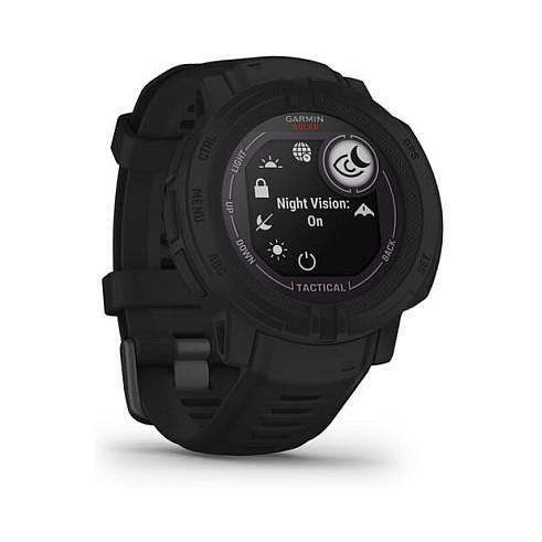 Orë e mençur Garmin Instinct 2 Solar Tactical Edition / 45mm / MIP / GPS / 32MB - Zezë - 3