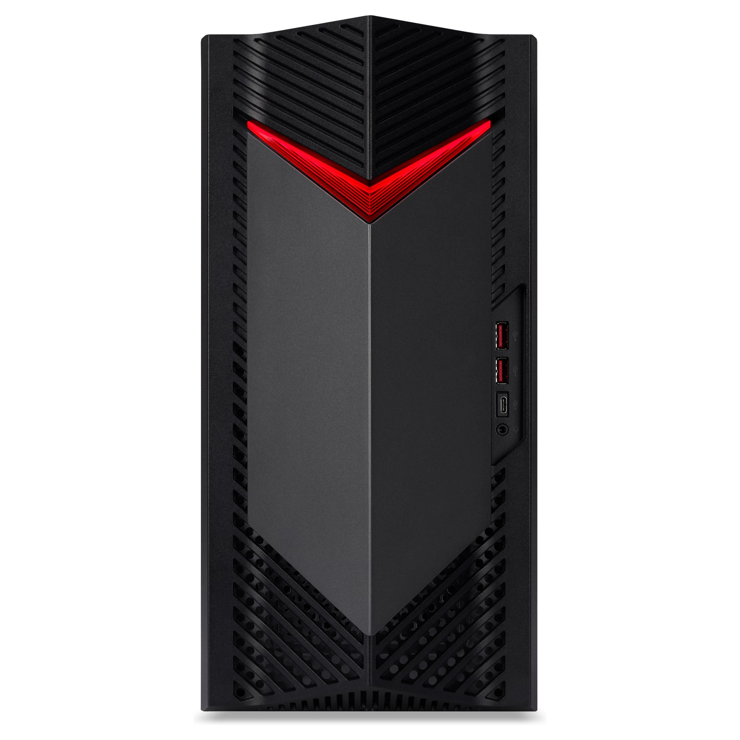 Kompjuter Gaming Acer Nitro 50 N50-660 / Intel Core i7-14700F / 16GB DDR5 / 1TB / RTX 4060 8GB - Zezë/Kuqe - 2