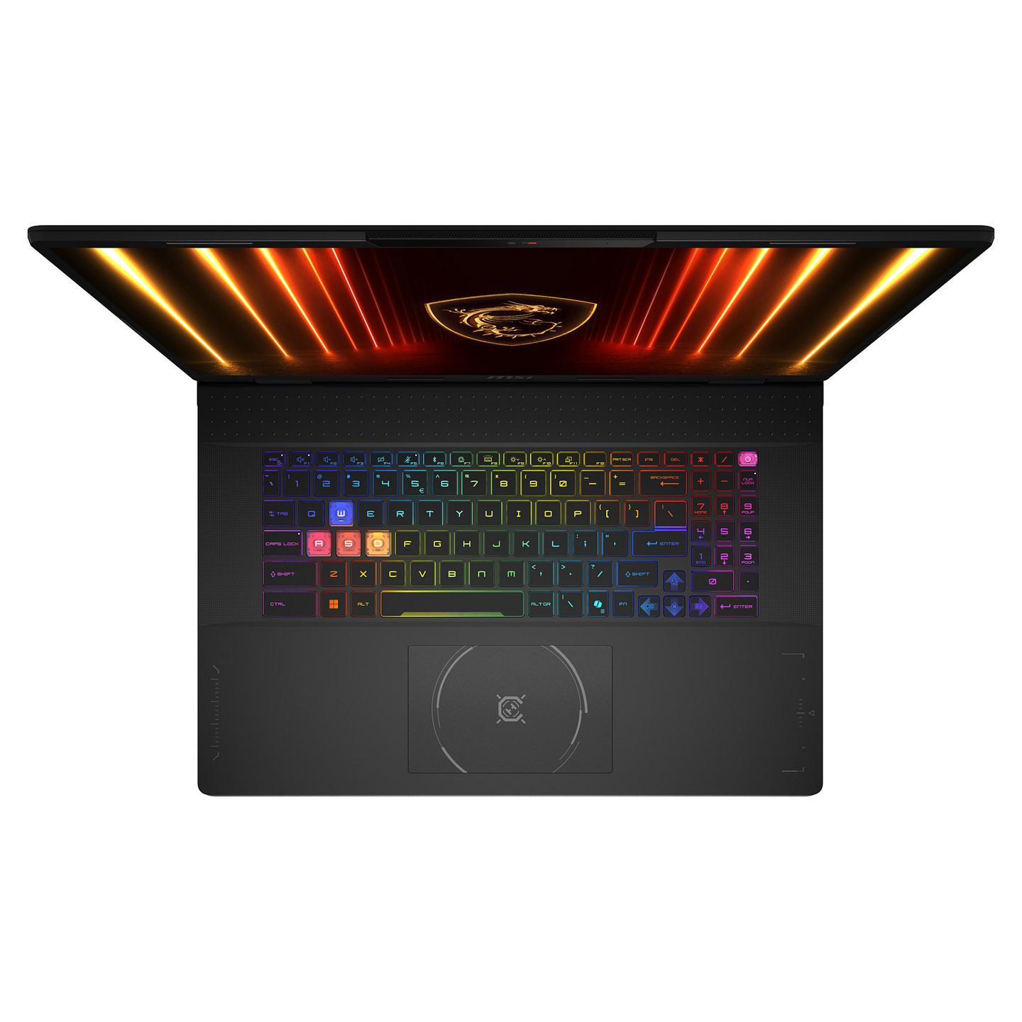Laptop Gaming MSI Crosshair A18 HX A8WFKG-044FR, Ryzen 9 8940HX, 32GB DDR5, 1TB, 18" QHD+ IPS 240Hz, RTX 5060 8GB - Hiri - 4