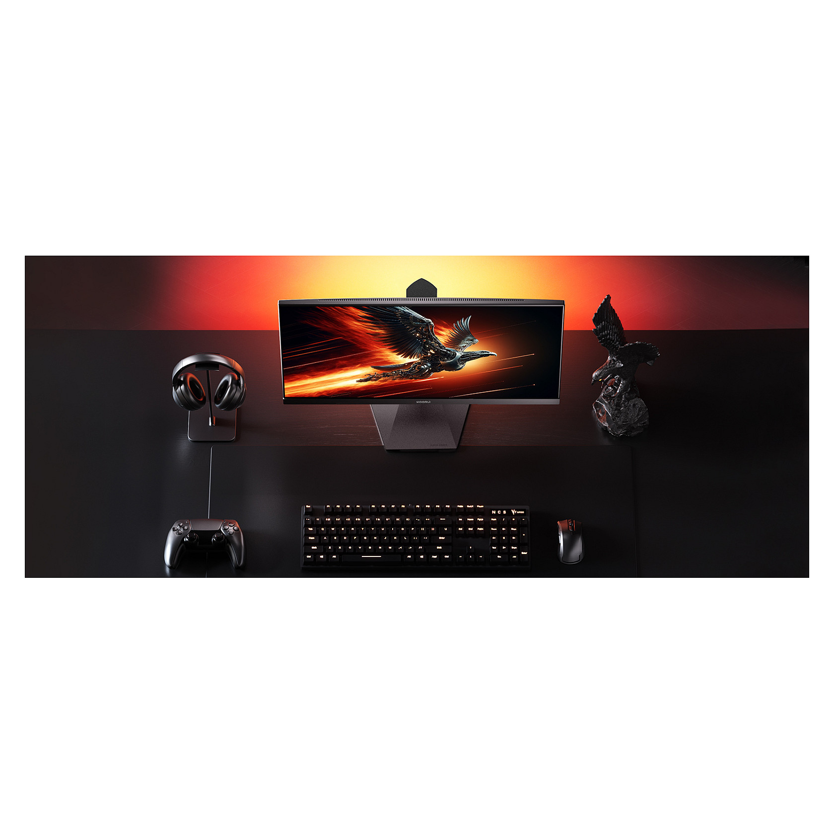 Monitor Gaming KOORUI G2411P / 23.8" / Full HD IPS / 200Hz / 1ms / HDMI+DisplayPort - Zezë - 18