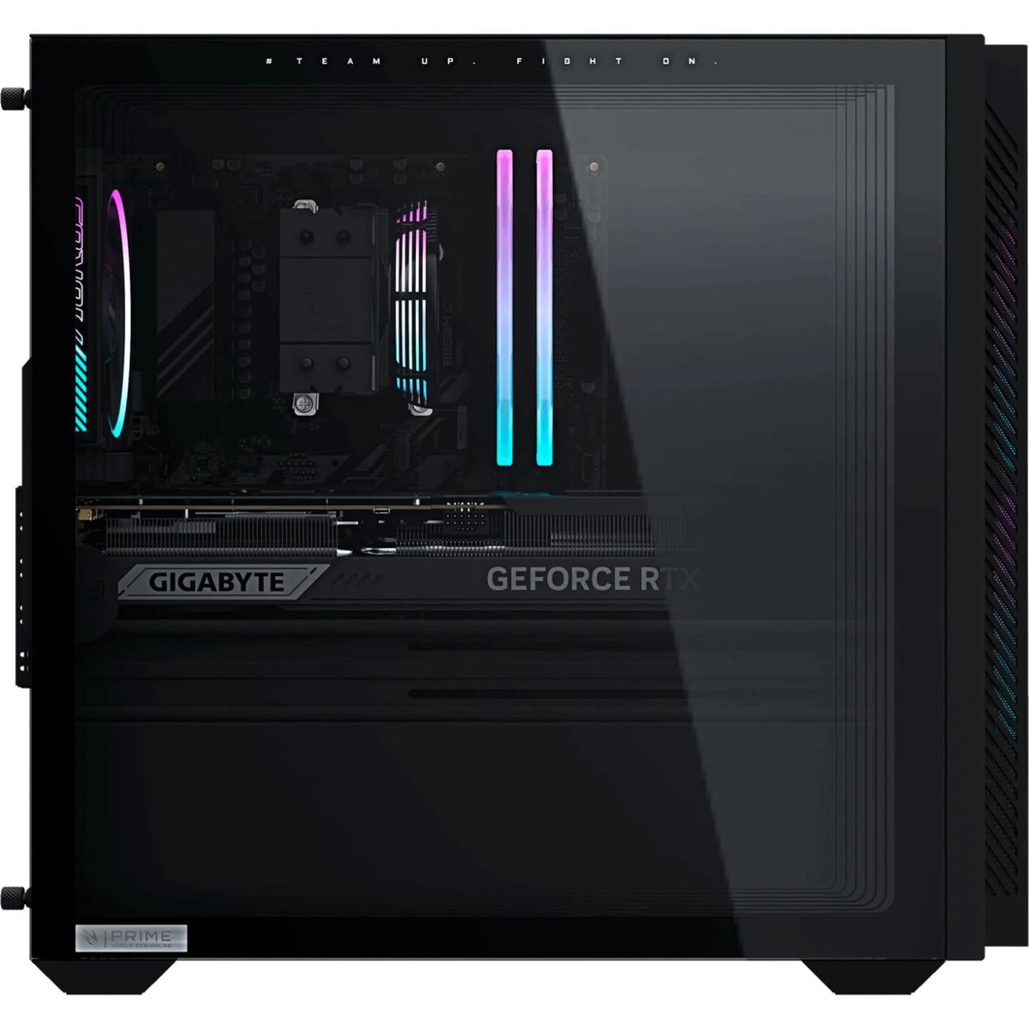 Kompjuter Gaming Gigabyte AORUS Prime 3, Ryzen 7 9700X, 32GB DDR5, 1TB, RTX 5070 12GB - Zezë - 3