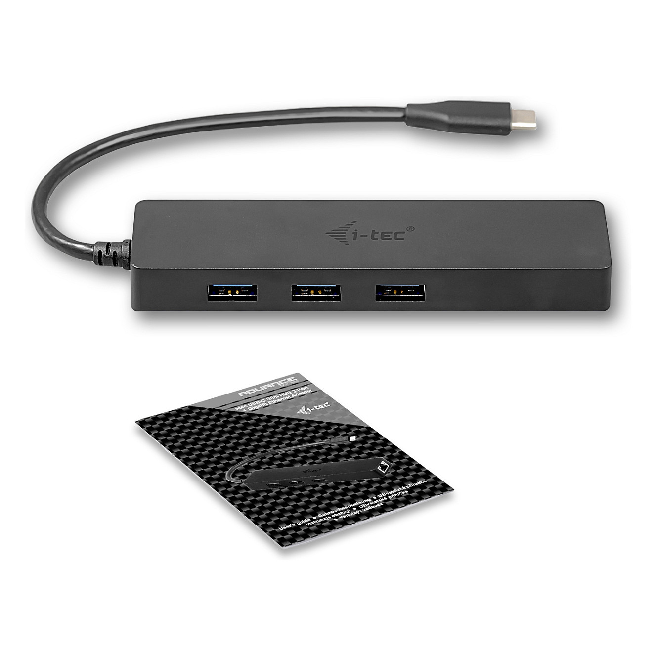 Hub D I-TEC USB-C SLIM + GLAN - 4