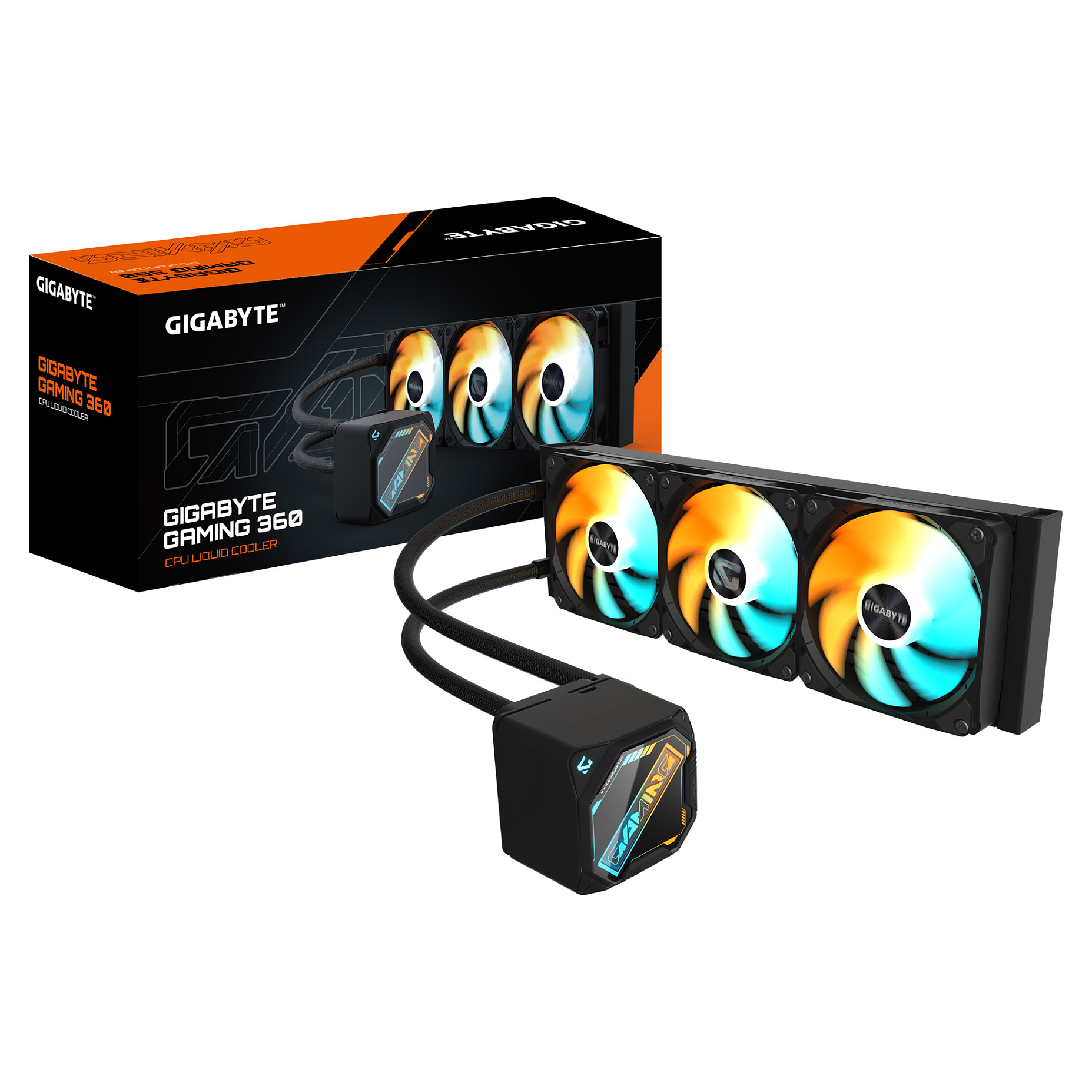 Ftohës për Procesor Gigabyte GAMING 360 / 360mm / AIO / ARGB – Zezë