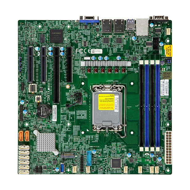 Pllakë Amë Supermicro X13SCL-F-B / Intel LGA1700 / DDR5 / Micro-ATX / 1GbE LAN