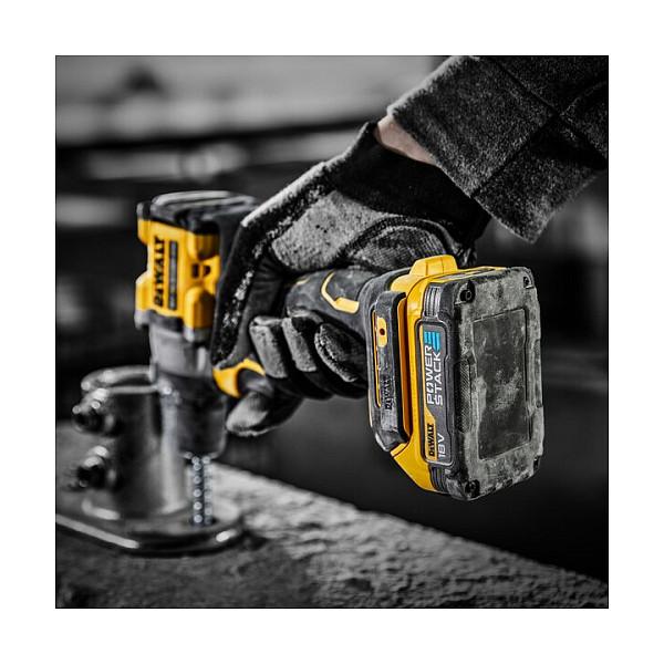 Bateri DeWALT DCBP034-XJ XR POWERSTACK, 18V, 1.7Ah, Li-Ion - Verdhë/Zezë - 4